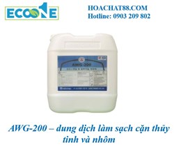 AWG-200 – dung dịch làm sạch cặn thủy tinh và nhôm